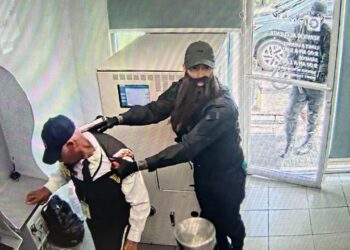 Difunden Imágenes de los asaltantes de la Oficina del Banco Popular en la Avenida Luperón