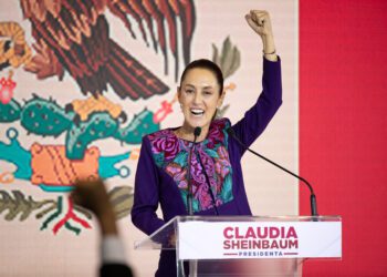 Claudia Sheinbaum celebra su histórica victoria en elecciones de México