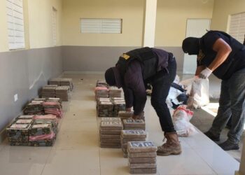 Golpean al narcotráfico: Le incautan 268 paquetes en Pedernales