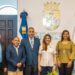 La alcaldesa Carolina Mejía recibe a delegación de ADOPAE