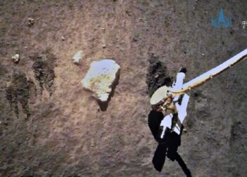 Descubrimiento inédito de China: Encuentra grafeno natural en la Luna