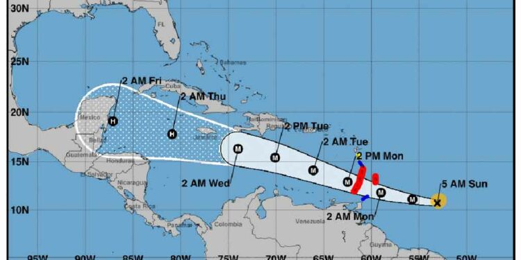 Huracán Beryl: Un fenómeno inusual y peligroso