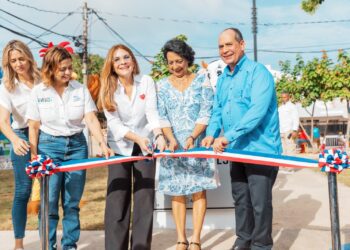 Alcaldesa Carolina Mejía inaugura Parque Los Corales