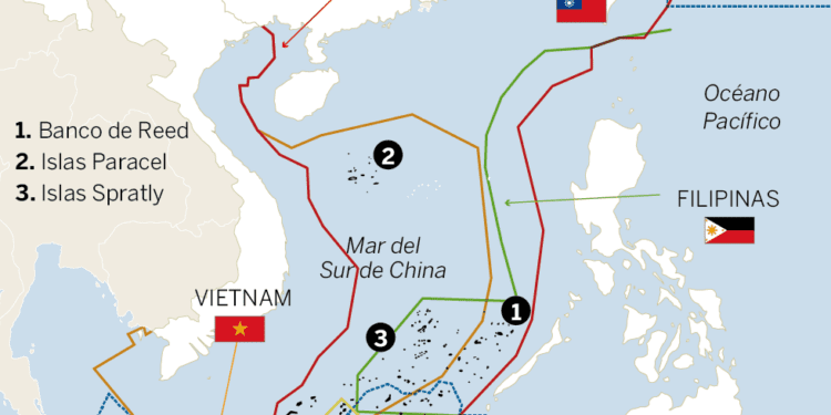 Filipinas rechaza notificar a Pekín sus operaciones en el Mar de China Meridional