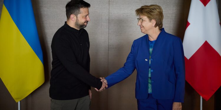 Arranca Cumbre de Paz para Ucrania a la que asiste  Luis Abinader