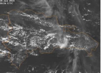 ONAMET vigila zonas con potencial ciclónico que provocan aguaceros