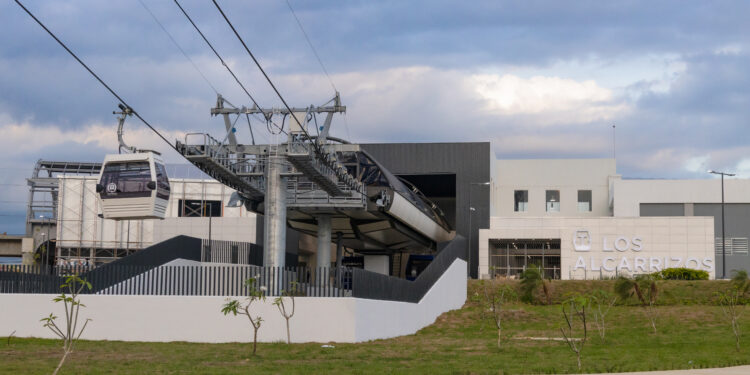 Línea 2 del teleférico de Los Alcarrizos estará en mantenimiento programado