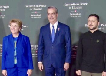 Destacan liderazgo de Presidente Abinader en Cumbre Sobre La Paz en Ucrania