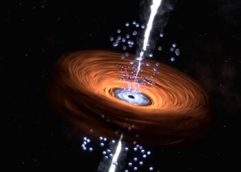 Agujero negro de masa inexplicable en el origen del universo