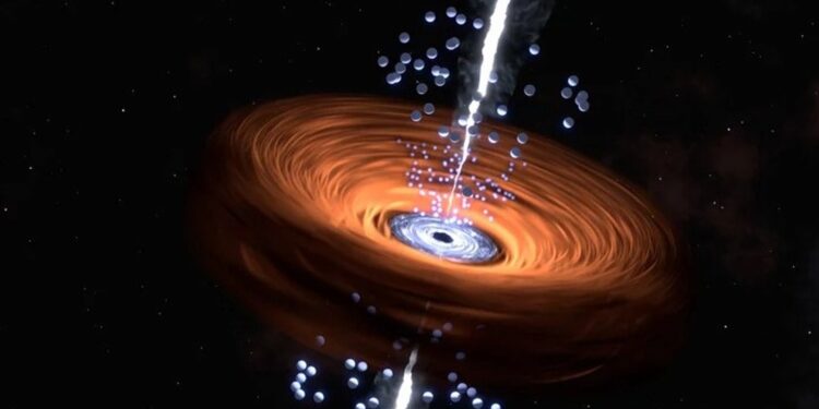 Agujero negro de masa inexplicable en el origen del universo