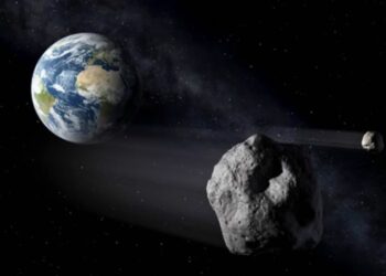 Dos grandes asteroides pasan cerca de la Tierra con escaso intervalo