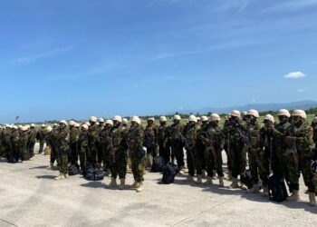 Policía Keniana llega a Haití para liderar misión multinacional de seguridad