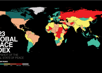 El Mundo en la encrucijada:  Índice de paz global revela un alarma por el creciente conflicto