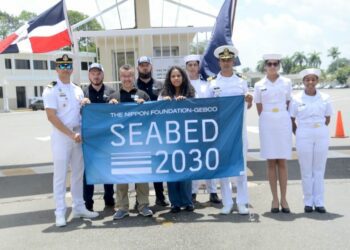 Armada Dominicana mejora detección de sargazo con batimetría satelital