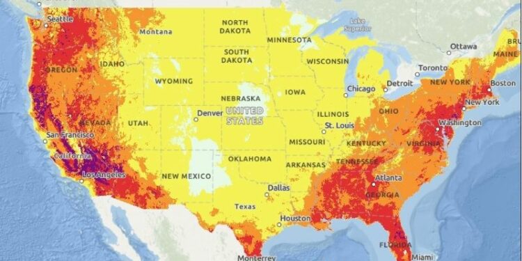 Ola de calor rompe récords en el oeste de EE.UU.