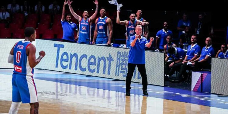 Selección basket RD  pasa a eliminación directa en la clasificación para Olímpicos París 2024