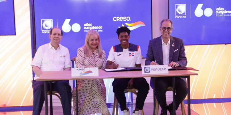 Popular extiende colaboración de Marileidy Paulino como embajadora de marca