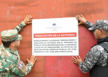 Trabajo paraliza actividades en once empresas por seguridad laboral