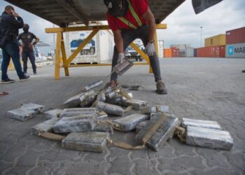 Autoridades decomisan 84 paquetes de cocaína destinada a Canadá