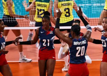 Victoria dominicana en voleibol femenino ante Países Bajos