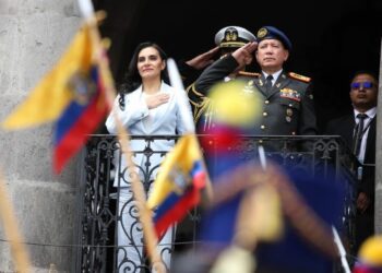 La vicepresidenta de Ecuador denuncia a Noboa por violencia política de género