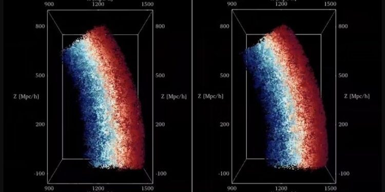 Método con IA extrae información oculta en la distribución de las galaxias