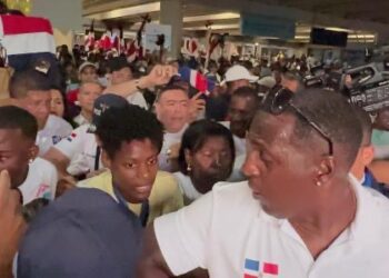 Marileidy Paulino y compañeros recibidos con alegría en Las Américas