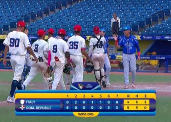República Dominicana vence a Italia 9-4 en Mundial U15