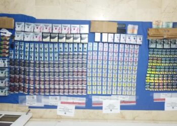 Decomisan en La Vega más de 300 cigarrillos electrónicos y chocolates con marihuana