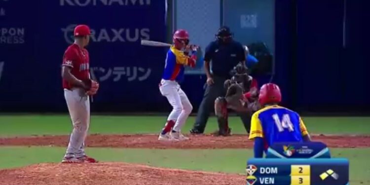 República Dominicana supera a Venezuela en ajustado triunfo en Copa U15