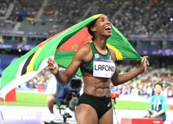 Históricos triunfos caribeños destacan en 100 metros y triple salto