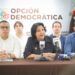 Opción Democrática critica gestión de Abinader y PRM