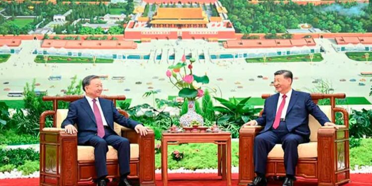Vietnam y China profundizan acercamiento estratégico tras visita de To Lam