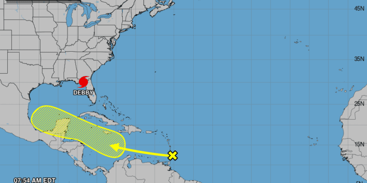 Alerta meteorológica por onda tropical acercándose al Caribe