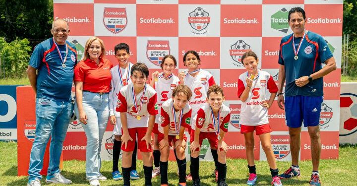 Scotiabank impulsa inclusión social con torneo infantil de fútbol