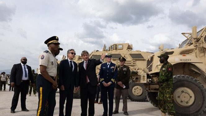 Blinken reafirma apoyo de a EE.UU. con la seguridad de Haití