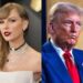 Trump declara su "odio" por Taylor Swift tras su apoyo a Kamala Harris