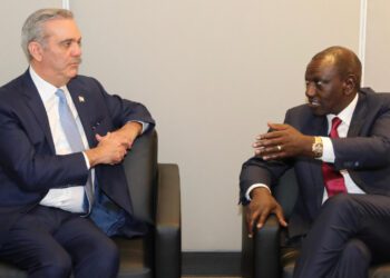 Presidentes de RD y Kenia debaten seguridad haitiana en la ONU