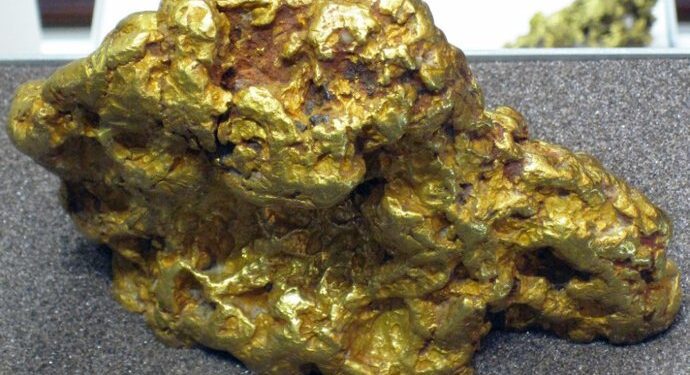 Las grandes pepitas de oro se formaron con electricidad de terremotos