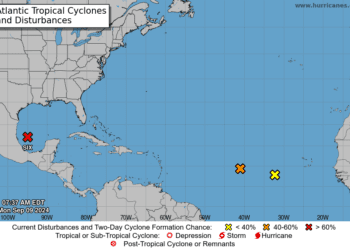 Lluvias, tronadas y ráfagas de viento azotan el territorio nacional