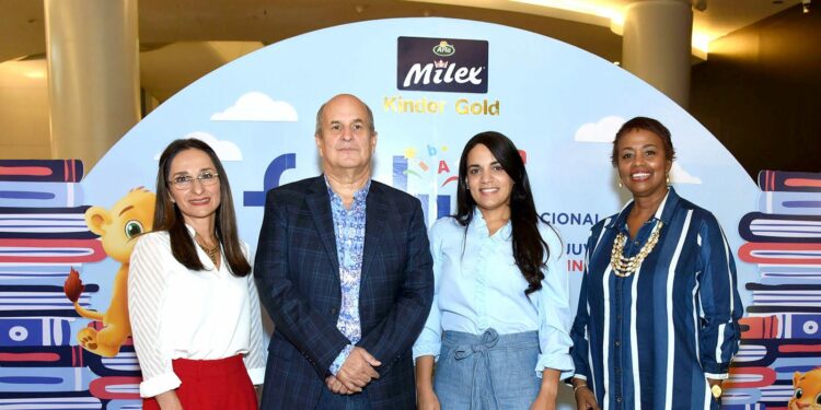 Milex Kinder Gold  auspicia la 4ta. Feria Internacional del Libro Infantil y Juvenil de Santo Domingo 2024