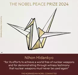 Eligen a Nihon Hidankyo, premio Nobel de la Paz 2024
