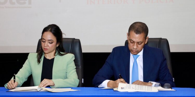 INDOTEL y MIP firman convenio para modernizar la Policía