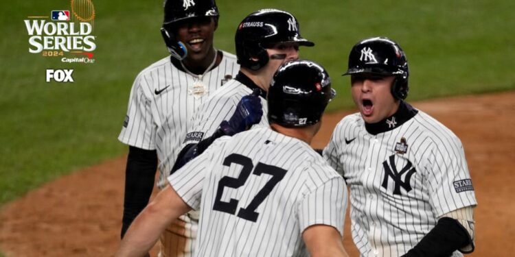 Yankees aplastan a los Dodgers 11-4 con actuación estelar de Gleyber Torres