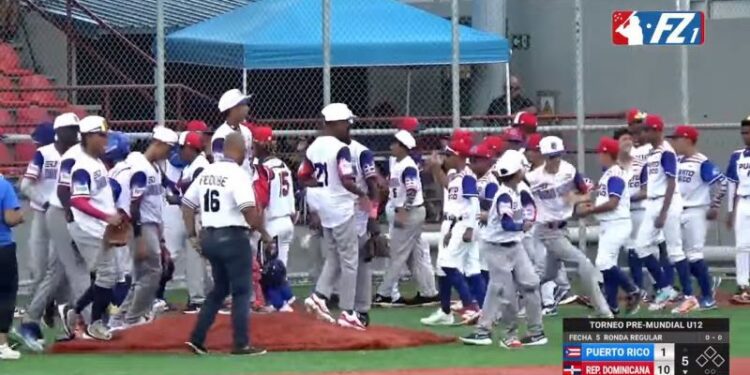 República Dominicana aplasta a Puerto Rico y brilla en mundial U12