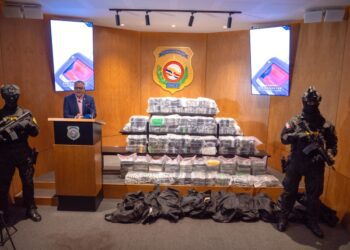 Incautan 310 paquetes de presunta cocaína en Puerto Caucedo