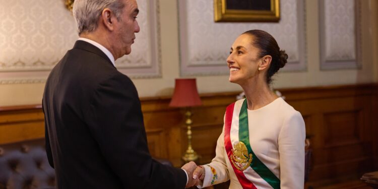 Presidente Abinader y nueva presidenta de México fortalecen lazos bilaterales