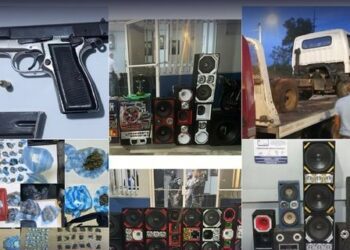 Capturan asaltantes en pleno crimen y recuperan camión robado