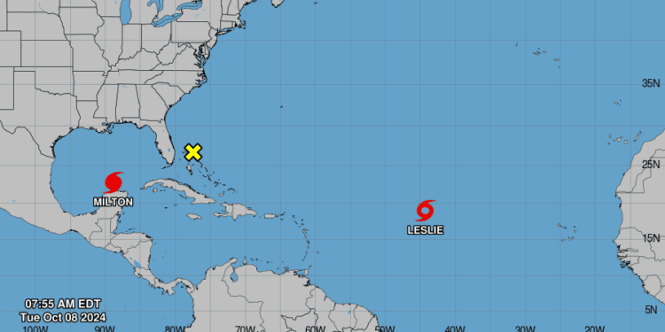 Una nueva tormenta comienza desfilar en el Atlántico