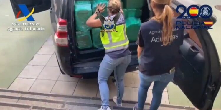 Interceptan en Algeciras el mayor cargamento de cocaína de España